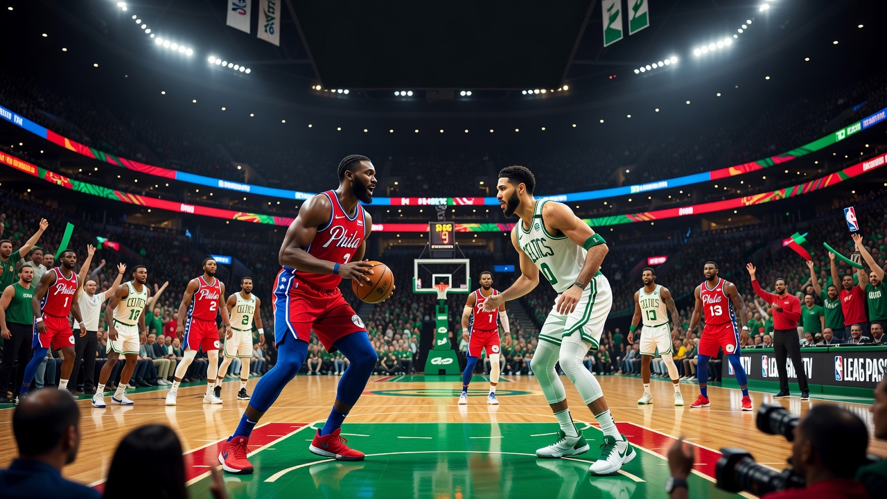 Celtics recebem 76ers na pré-temporada com reencontro de Jaylen Brown