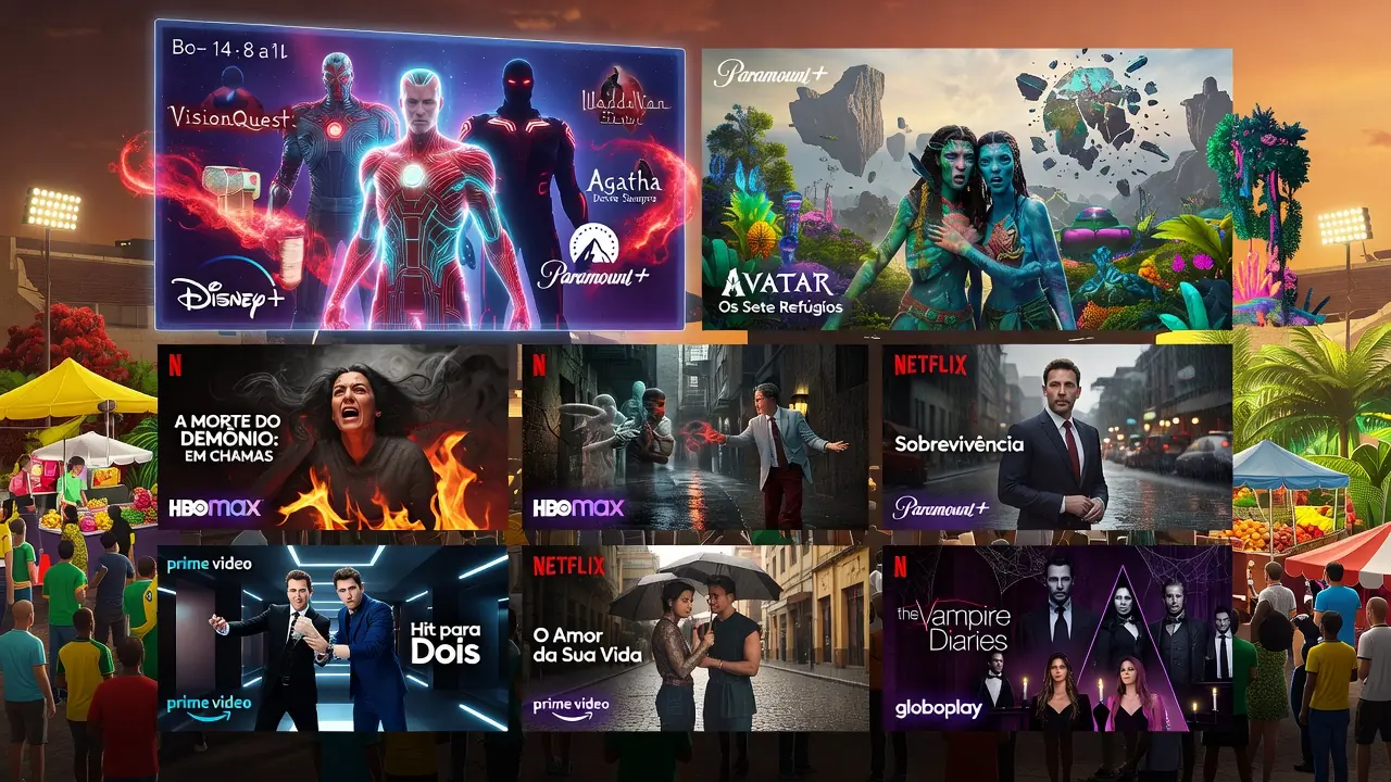 Franquias de Marvel, Avatar e Vale Tudo Dominam o Streaming
