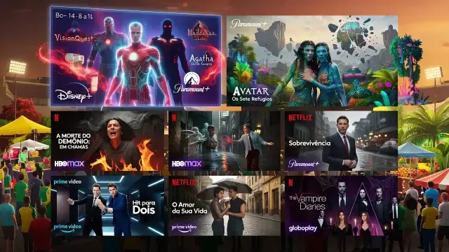 Franquias de Marvel, Avatar e Vale Tudo Dominam o Streaming