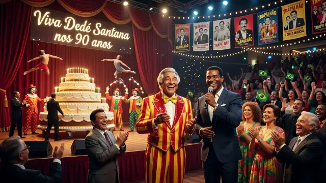 Dedé Santana Celebra 90 Anos pela Terceira Vez em 2026