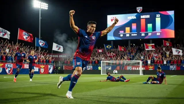 Musa Dispara pelo FC Dallas e Só Perde para Messi na MLS